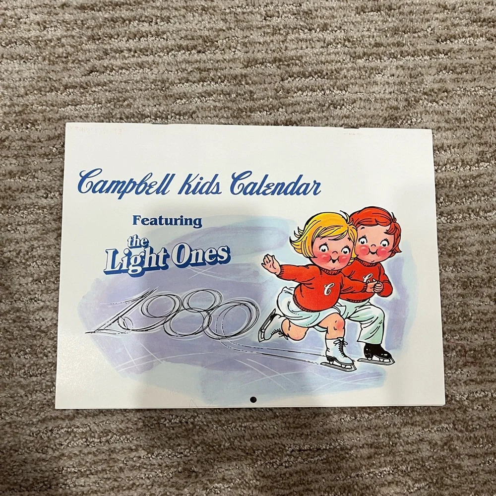 Vintage Campbells soup kids calendar 1980 - like new